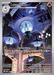 Weiße Flammen 102/086 Laternecto