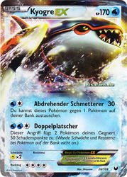 Erforscher der Finsternis 26/108 Kyogre EX