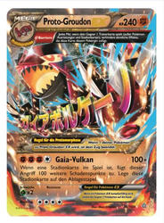 Protoschock 86/160 Proto-Groudon EX