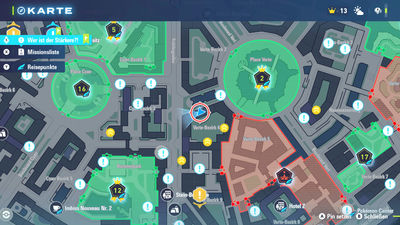 Fundort einer Bunten Schraube in Verte-Bezirk 4