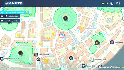 Fundort einer Bunten Schraube in Verte-Bezirk 5