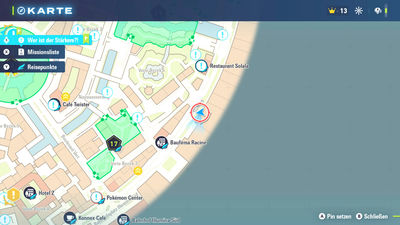 Fundort einer Bunten Schraube in Südring