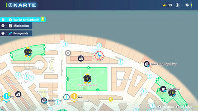 Fundort einer Bunten Schraube in Rouge-Bezirk 8