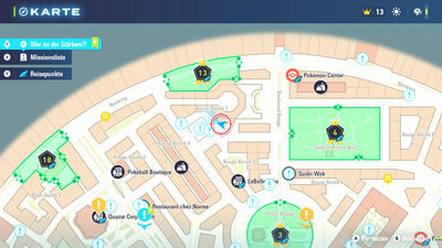 Fundort einer Bunten Schraube in Rouge-Bezirk 7