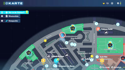 Fundort einer Bunten Schraube in Rouge-Bezirk 7