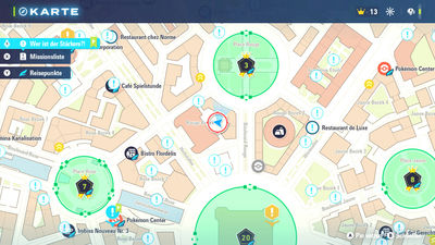 Fundort einer Bunten Schraube in Rouge-Bezirk 1