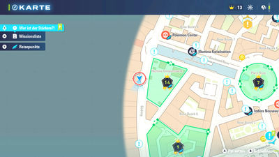 Fundort einer Bunten Schraube in Südring