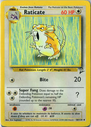 Base Set 2 58/130 Raticate