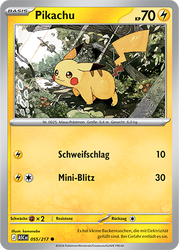 Erhabene Helden 055/217 Pikachu