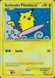 Aufstieg der Rivalen 114/111 Surfendes Pikachu