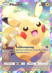 Pokémon-Sammelkartenspiel-Pocket 001/P-B Pikachu