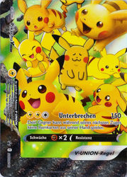 SWSH Black Star Promos SWSH141 Pikachu V-UNION