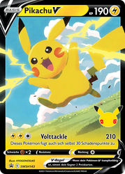 SWSH Black Star Promos SWSH143 Pikachu V