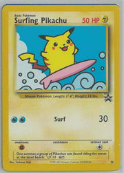 Wizard Black Star Promos 28 Surfing Pikachu