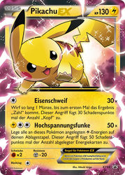 XY Black Star Promos XY84 Pikachu EX
