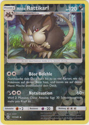 Sonne & Mond 77/149 Alola-Rattikarl