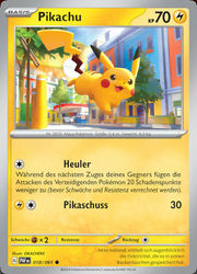Paldeas Schicksale 018/091 Pikachu