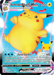 Celebrations 009/025 Surfendes Pikachu VMAX