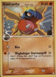 EX Holon Phantoms 61/110 Kanivanha δ