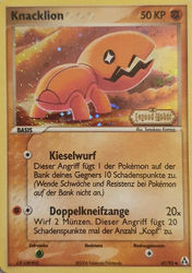 EX Legend Maker 67/92 Knacklion