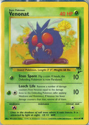 Base Set 2 97/130 Venonat