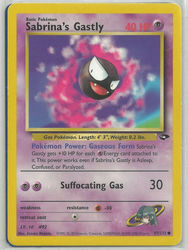 Gym Challenge 97/132 Sabrina's Gastly