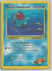 Gym Heroes 57/132 Misty's Tentacool