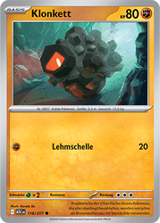 Erhabene Helden 118/217 Klonkett