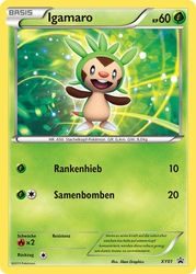 XY Black Star Promos XY01 Igamaro