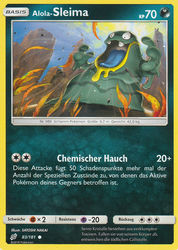 Teams sind Trumpf 83/181 Alola-Sleima