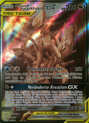 Welten im Wandel 221/236 Arceus & Dialga & Palkia TAG TEAM GX