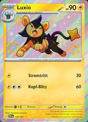 Paldeas Schicksale 136/091 Luxio