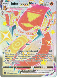 Glänzendes Schicksal SV109/SV122 Infernopod VMAX