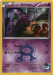 Double Crisis 7/34 Team Aqua's Grimer