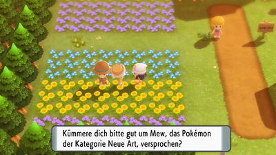 Mew erhalten in Pokémon Strahlender Diamant & Leuchtende Perle