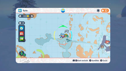 Fundort von Arktos in Pokémon Karmesin und Purpur