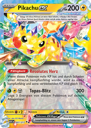 Erhabene Helden 057/217 Pikachu ex