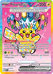 Erhabene Helden 277/217 Pikachu ex