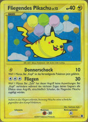 Aufstieg der Rivalen 113/111 Fliegendes Pikachu