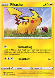 SWSH Black Star Promos SWSH039 Pikachu