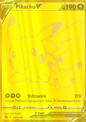 SWSH Black Star Promos SWSH145 Pikachu V