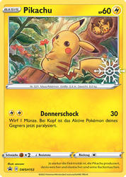 SWSH Black Star Promos SWSH153 Pikachu
