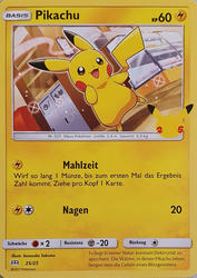 Schwert & Schild - McDonald's-Spezialserie 2021 25/25 Pikachu