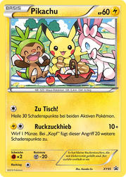 XY Black Star Promos XY95 Pikachu