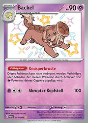 Paldeas Schicksale 161/091 Backel