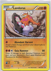 Legendary Treasures 85/113 Landorus