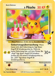 Celebrations 24 ___s Pikachu