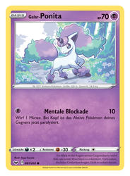 Schwert & Schild 081/202 Galar-Ponita