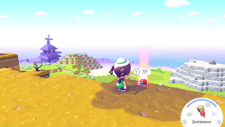 Pokémon Pokopia: Pokébälle (rot und gelb)