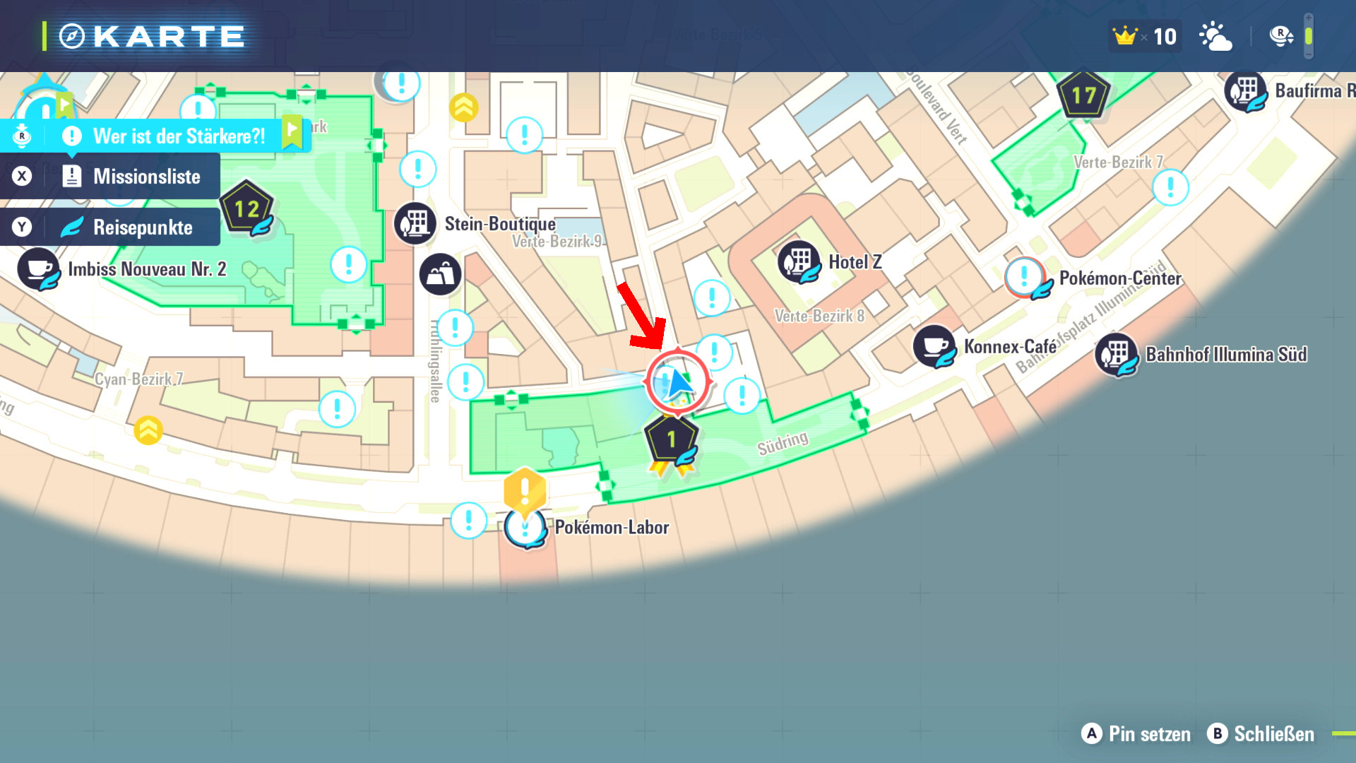 Nebenmission mit Shiny in Pokémon-Legenden: Z-A Nebenmission mit Shiny in Pokémon-Legenden: Z-A